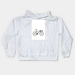 The Fixed Gear Aficionado Bicycle Kids Hoodie